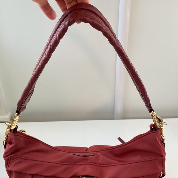 MZ Wallace Jordan Hobo Crossbody Bag Rose Pink - Picture 4 of 16